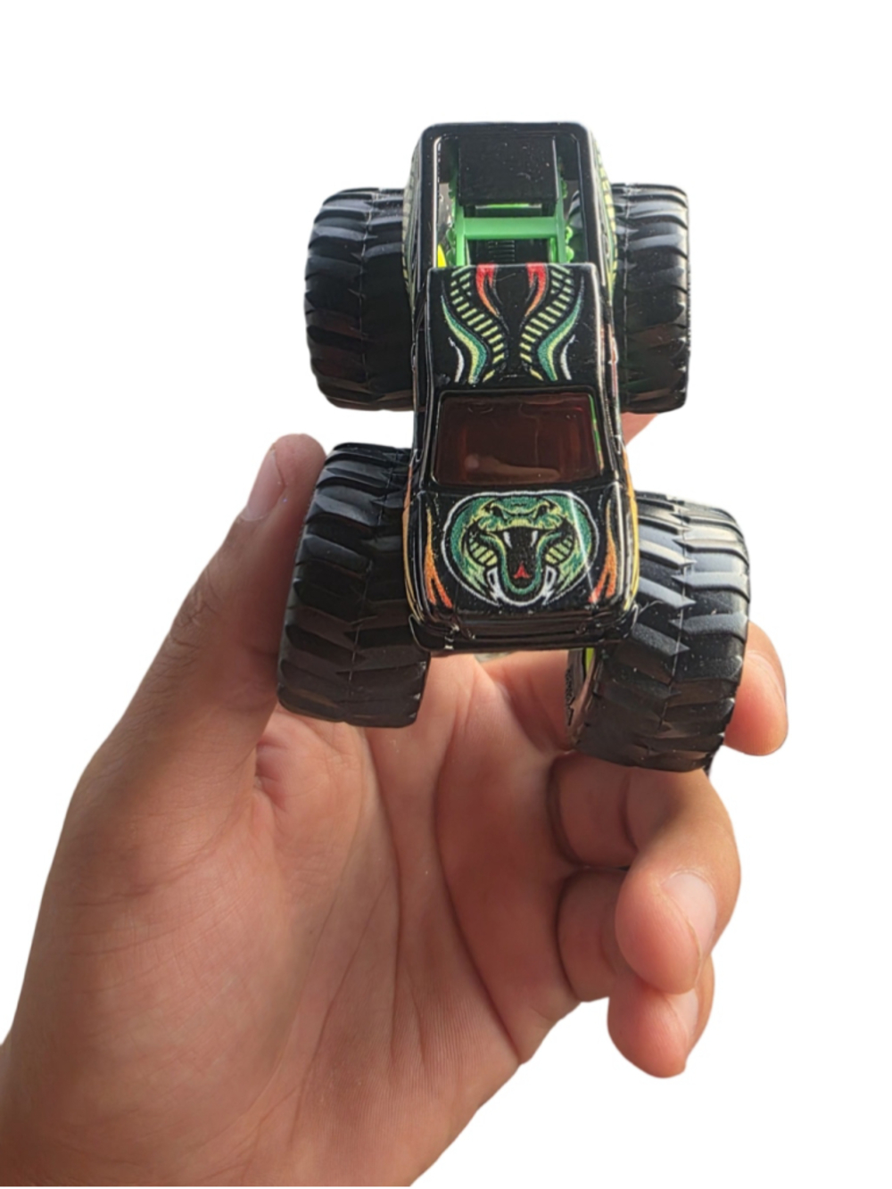 Boys Hot Wheels Monster Truck One Size Black Green
